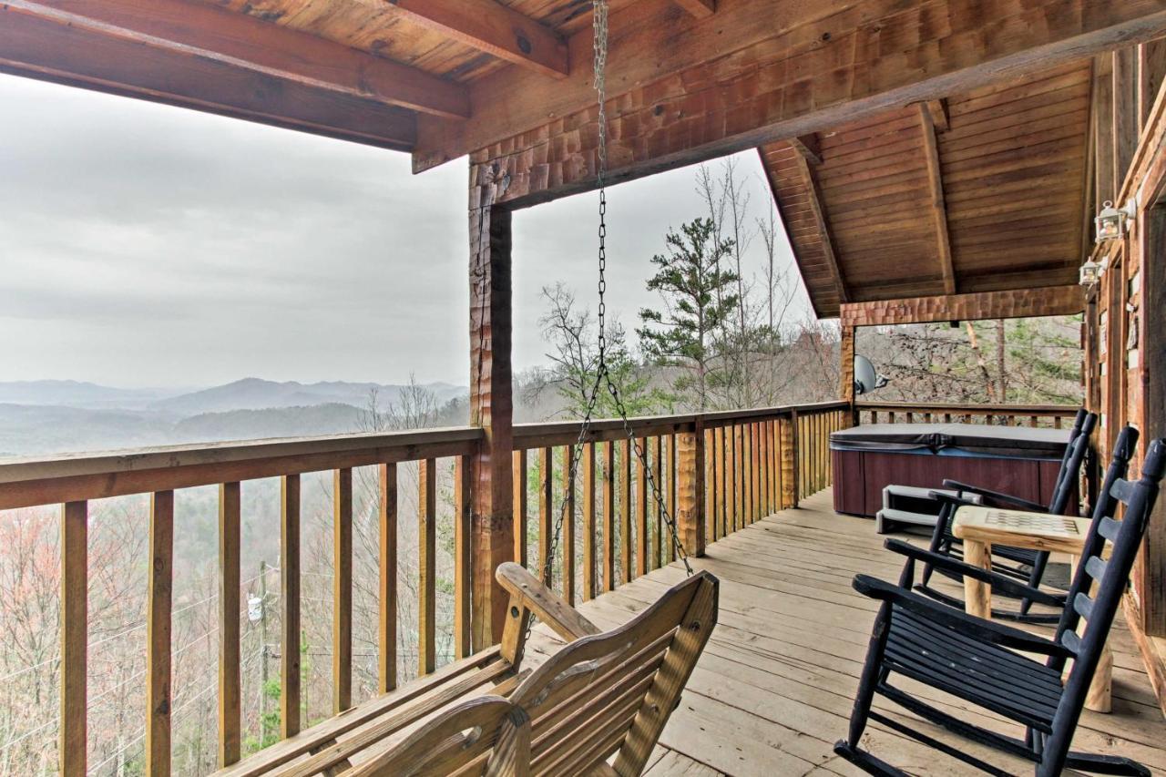 Sevierville Cabin With Private Hot Tub And Fireplace! Kültér fotó